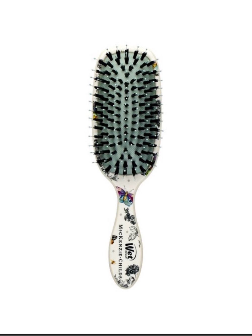 Mackenzie Childs x wet brush shine enhancer paddle hairbrush butterfly toile - Picture 2 of 3